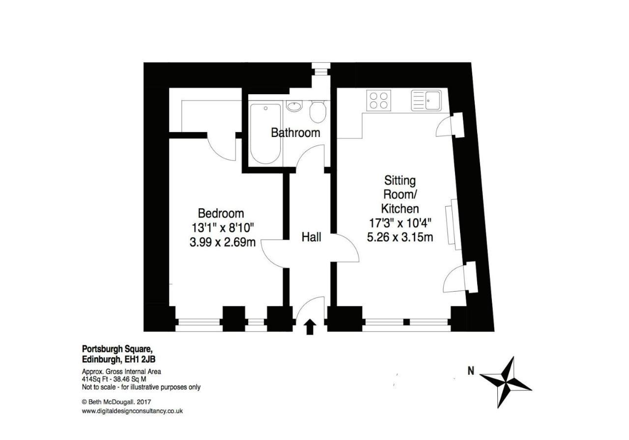 The Portsburgh Square Residence Edynburg Zewnętrze zdjęcie